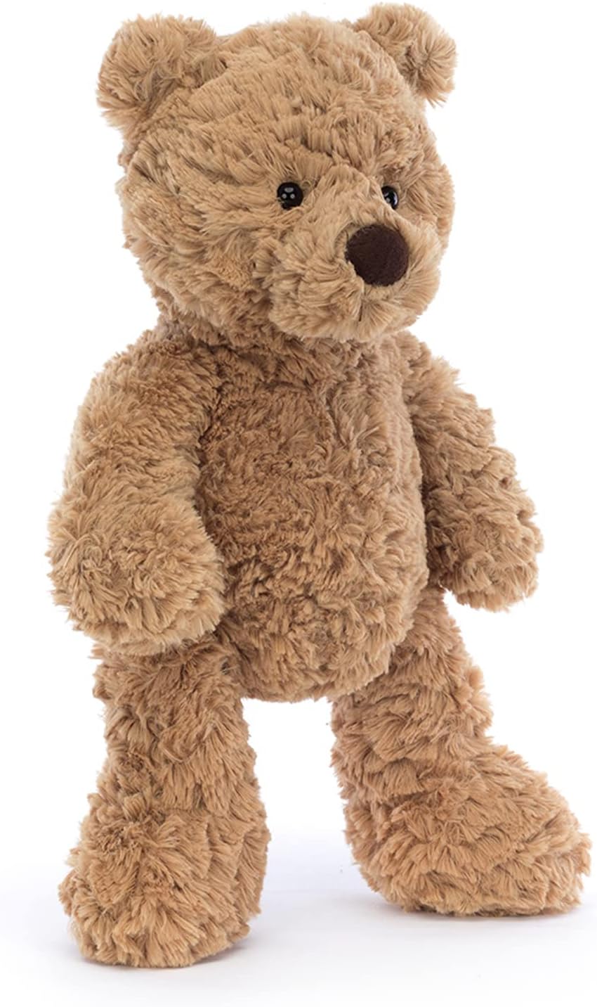 Jellycat Bumbly Bear Peluche, Pequeño 11 pulgadas | Juguete de Peluche de Oso Teddy | Regalo Clásico para Niños