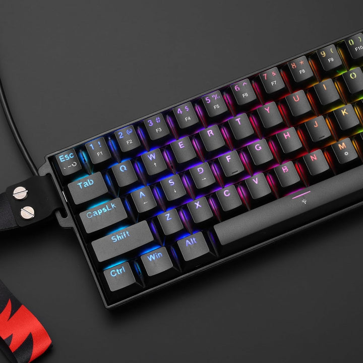 Redragon K617 HE Rapid Trigger - Teclado mecánico con cable para ju...