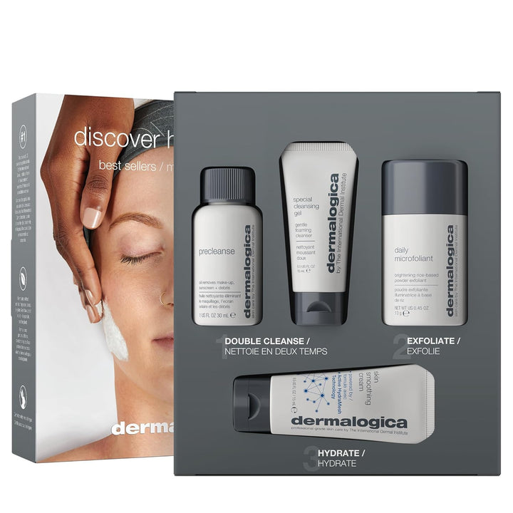 Kit de Piel Saludable Dermalogica Discover - Incluye: Prelimpieza,...
