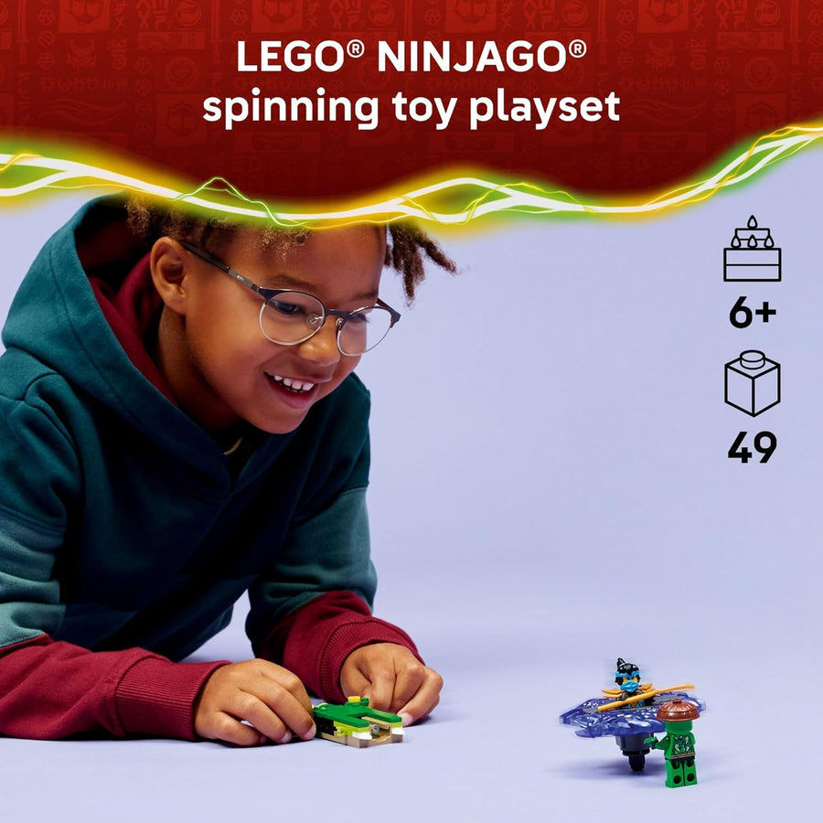 LEGO NINJAGO NYA vs Mutation Monster Spinner Juguete de