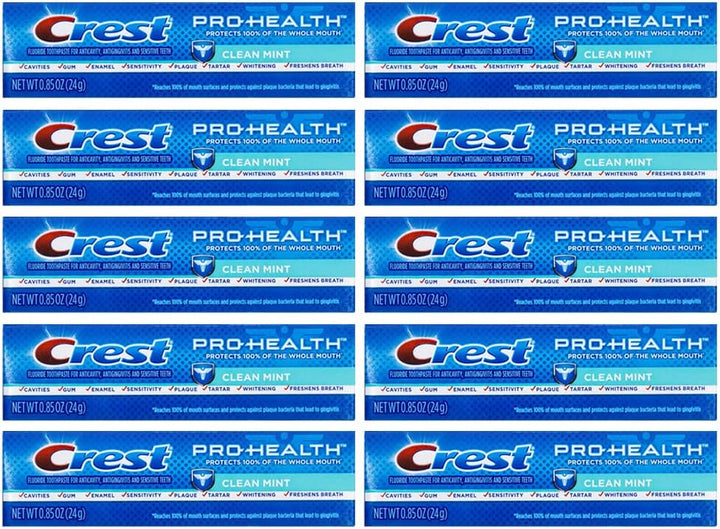 Crest Pro-Health, Pasta Dental de Menta Limpia, 0,85 oz (24 g) - Pa...