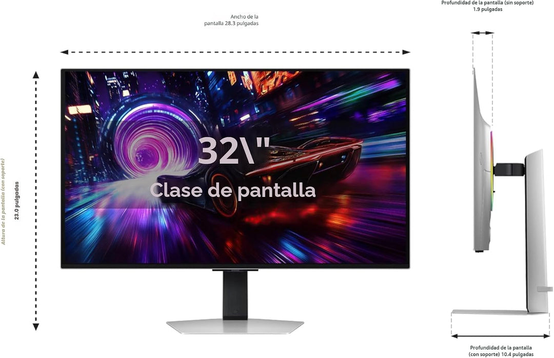 SAMSUNG 32\u201D Odyssey QD-OLED G8 (G81SF), 4K, 240Hz, Monitor de...