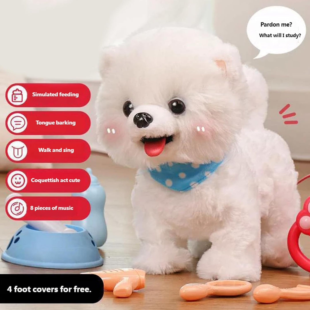 QIYUDUOLA Robot Dogs Realista Wuffy Robot Dog juguetes