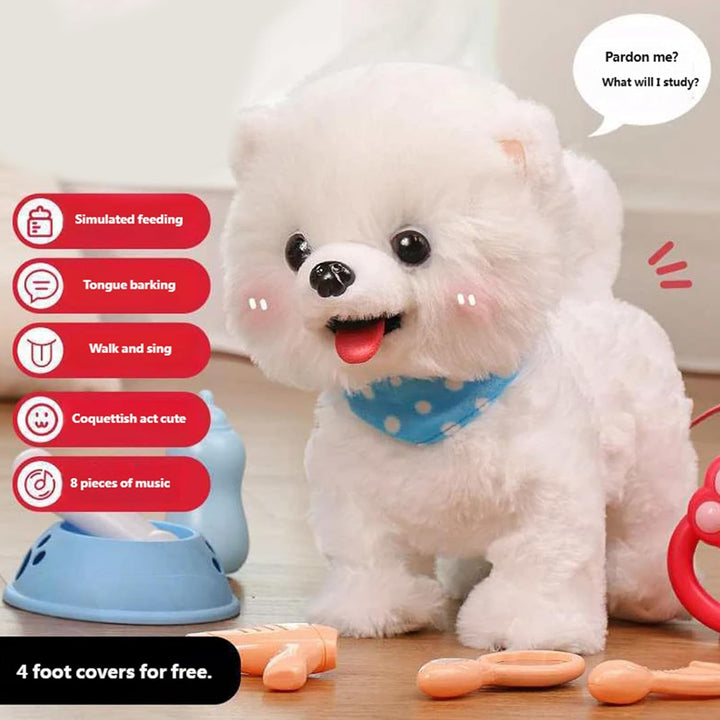 QIYUDUOLA Robot Dogs Realista Wuffy Robot Dog juguetes