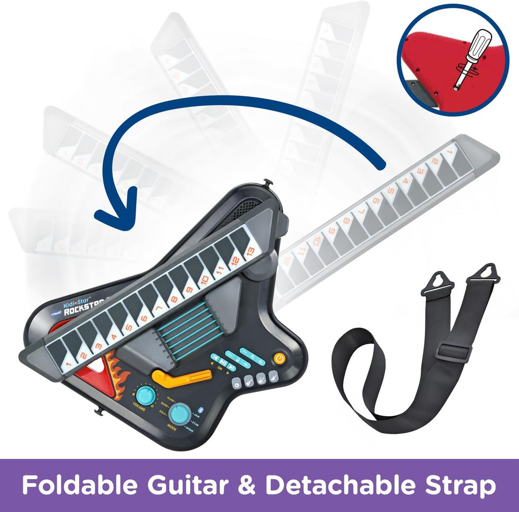VTech Kidi Star Rockstar - Guitarra negra