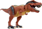 Armorsaurs Armor-Up T-Rex Dinosaur Ajax Figura de juguete con 7 piezas de armadura extraíbles, Chomp disparado por la cola, compatible con pilotos, 8.7 pulgadas de alto x 17.9 L, niños, niñas, a