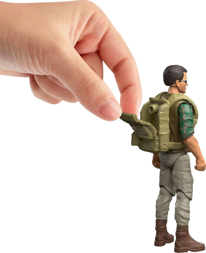 Mattel Jurassic World Rebirth Paquete de Figuras de Humano