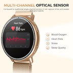 EGQINR GPS Smart Watch para Hombres y Mujeres, 1.32" AMOLED, Seguimiento de Actividad 5ATM