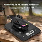 Dron con cámara, FPV Drone con control remoto de pantalla, dron motor sin escobillas para adultos principiantes y niños, 20 minutos de tiempo de vuelo con una tecla, plegable, fácil de volar, juguete