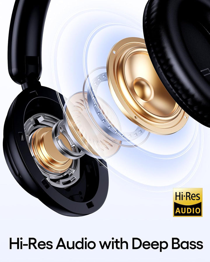 TAGRY Auriculares para Viajes Hogar Oficina Teléfono PC Oscuro H47