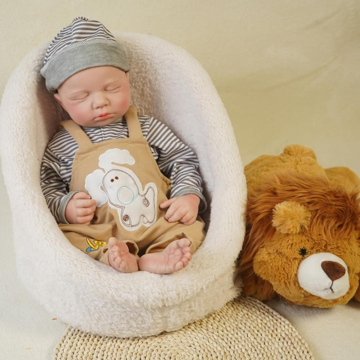 Muñecas Reborn de Bebé Realistas Niño - Muñeca de Bebé de 18 Pulgad...