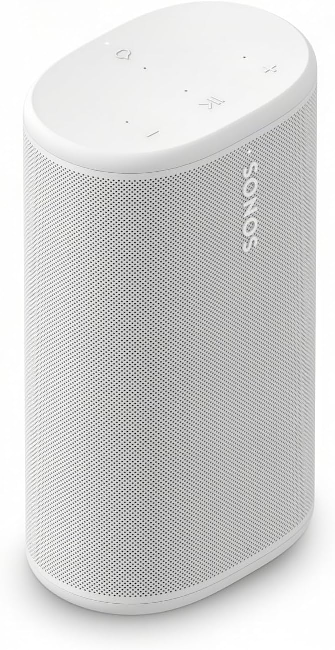 Sonos Play - Altavoz Bluetooth portátil con WiFi, Alexa, batería de...