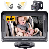 DoHonest Cámara de Coche para Bebé HD 1080P - Monitor para