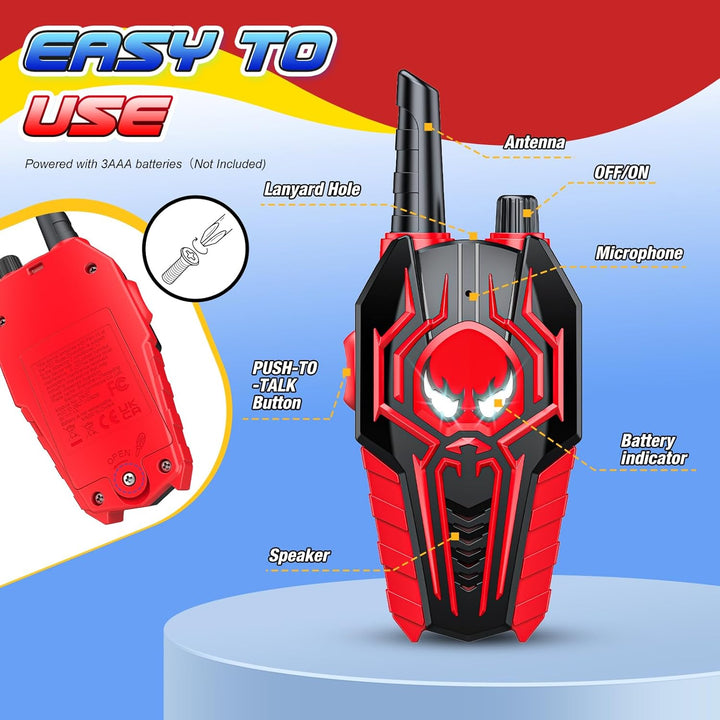 Walkie Talkies para niños de 3 a 8 años: juguetes geniales para niñ...