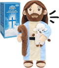 Muñeco de peluche Good Shepherd Jesus - Juguete de peluche de cordero que