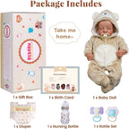 BABESIDE Muñecas de Bebé Reborn Realistas Niño - Muñeca de Bebé de...