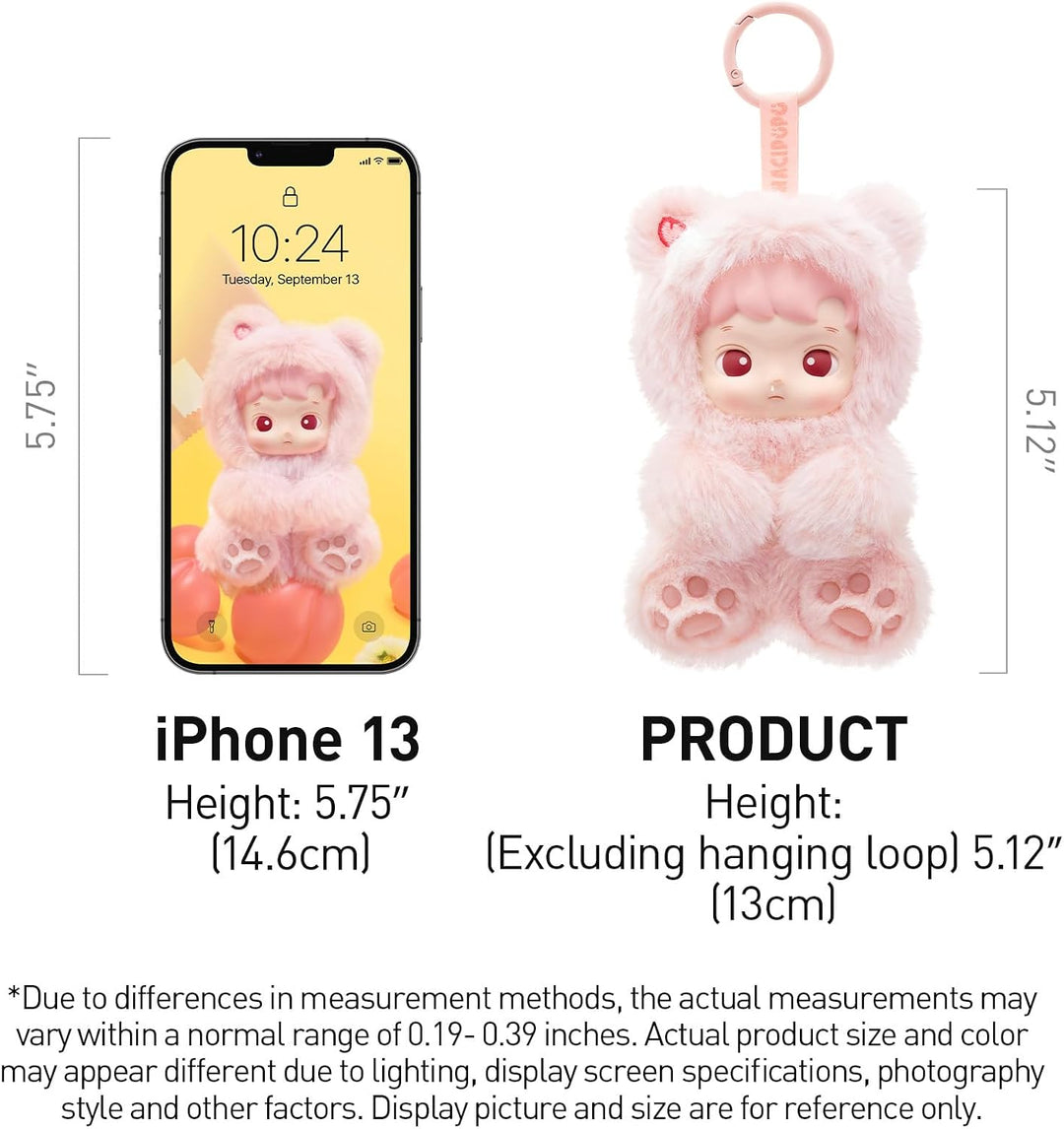 POP MART HACIPUPU - Serie Oso de Gomita, Pendientes de Peluche de V...