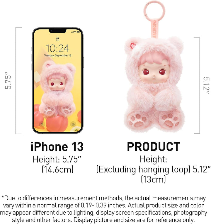 POP MART HACIPUPU - Serie Oso de Gomita, Pendientes de Peluche de V...