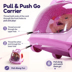 17 juguetes robot para perros para niñas de 3, 4, 5, 6 años, mini r...