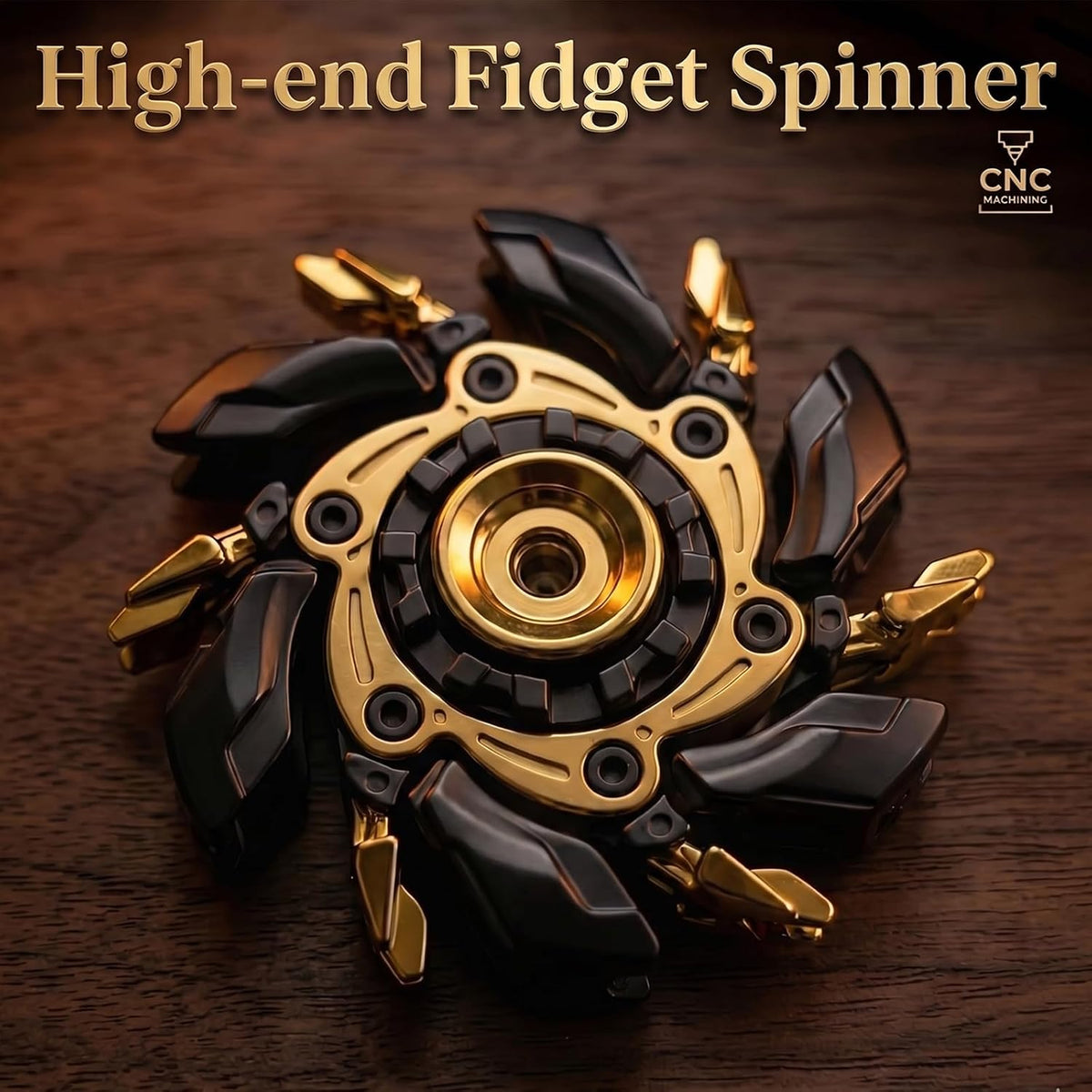 Spinner magnético transformable – Cuchillas de metal de doble eje, tiempo de giro de más de 2.5 minutos, juguete EDC premium para aliviar el estrés para adultos y adolescentes, escritorio de oficina