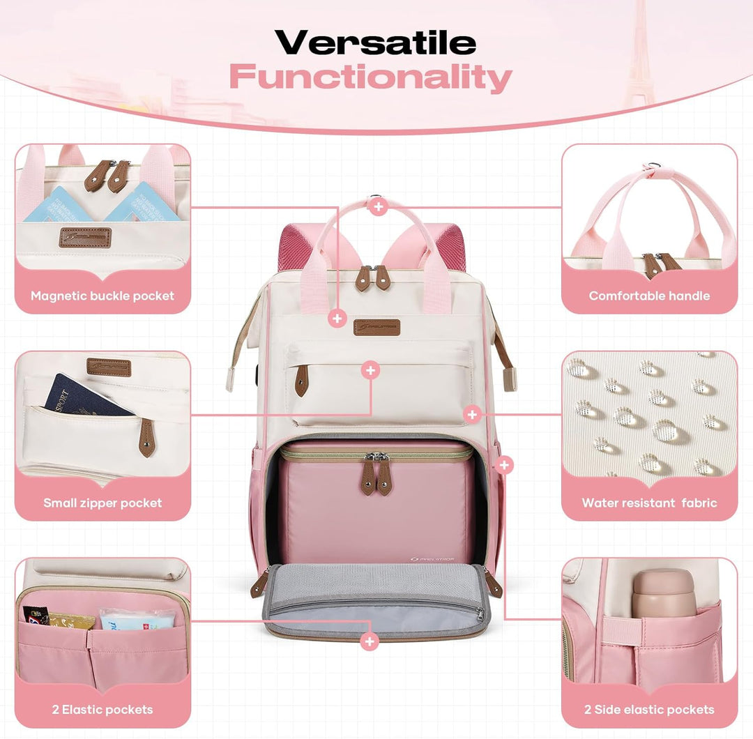 Maelstrom Mochila de viaje para mujeres y hombres, mochila para lap...