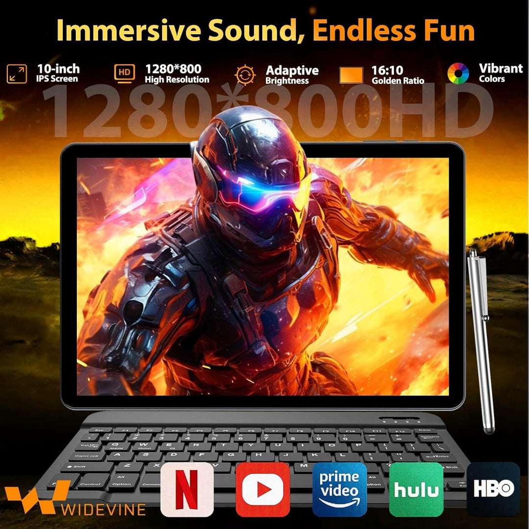 Tablet Android 2026 con teclado, tableta Android 16 mejorada con 26...