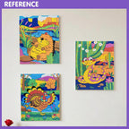 SNEILJOY Kit de pintura por números para niños de 4 a 12 años, juego de 3
