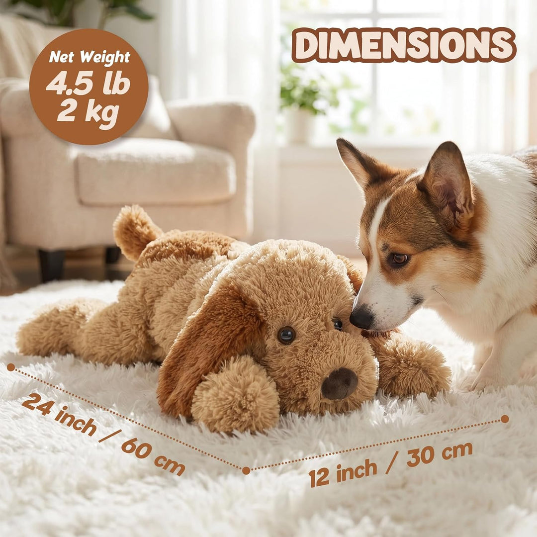 Animal de peluche con peso de 24 pulgadas | 4.5 libras para niños y...