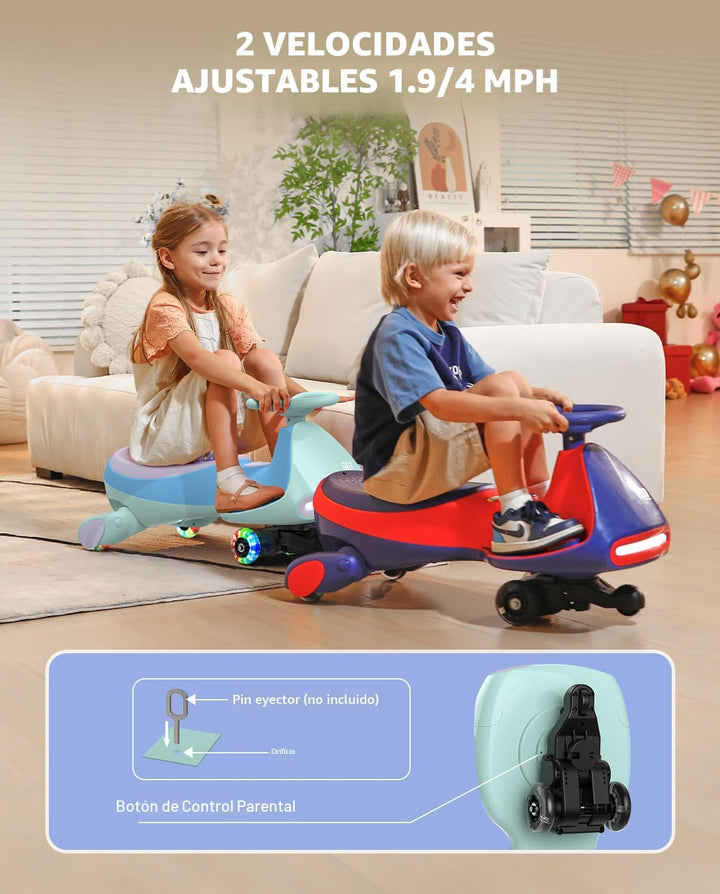 FanttikRide N7 Pro - Coche eléctrico Wiggle con batería recargable,...