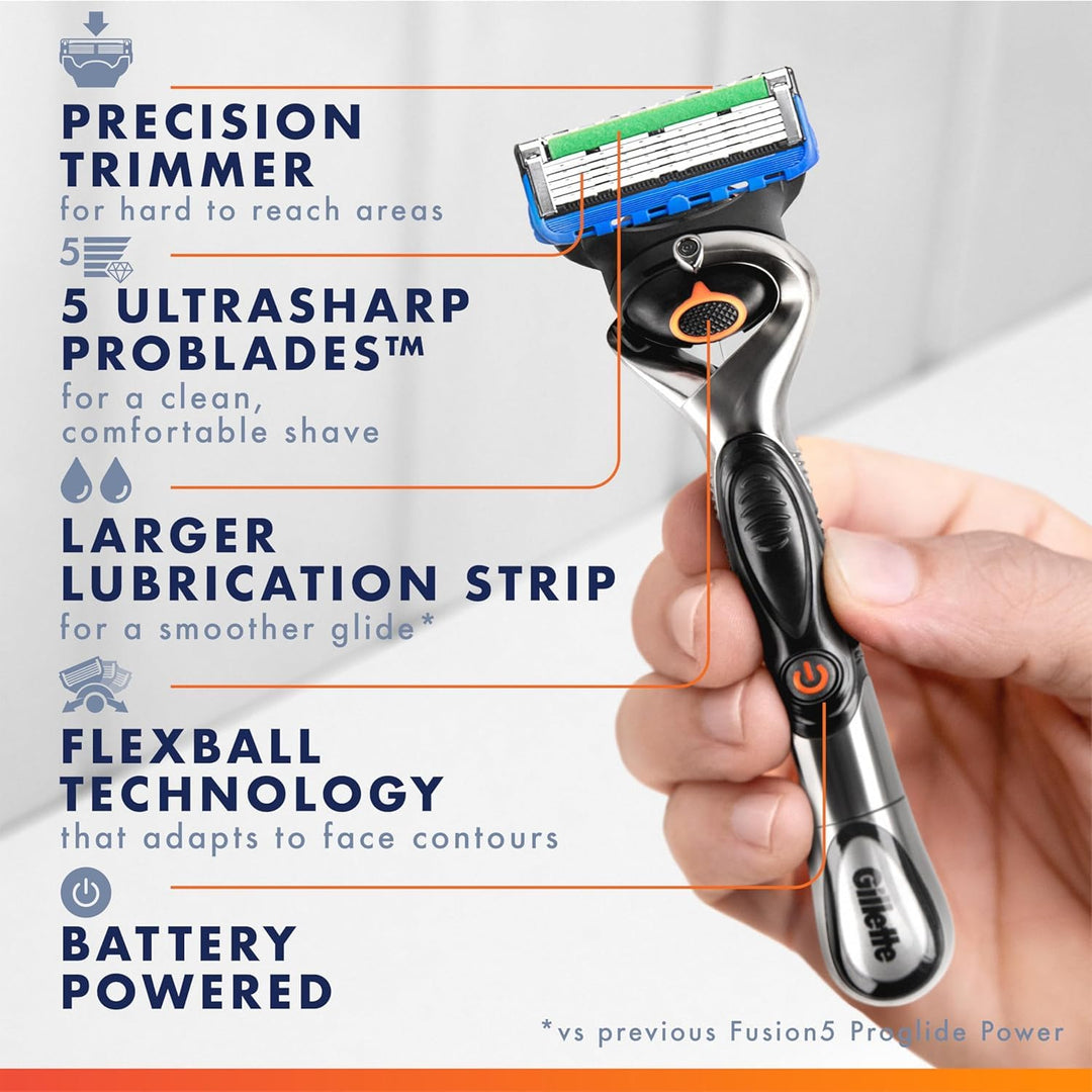 Gillette Fusion5 ProGlide recambios de hojas de afeitar para hombres
