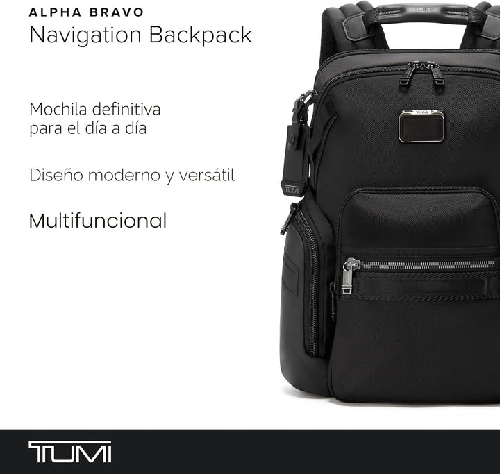 TUMI - Mochila de navegación Alpha Bravo - Mochila de viaje diario...