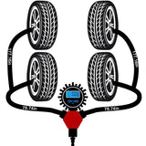Sistema de Inflado y Desinflado de Neumáticos de 4 Vías con 4 Porta...