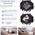 ECOHUB Bolsa de gimnasio pequeña para mujer, mini bolsa de lona con