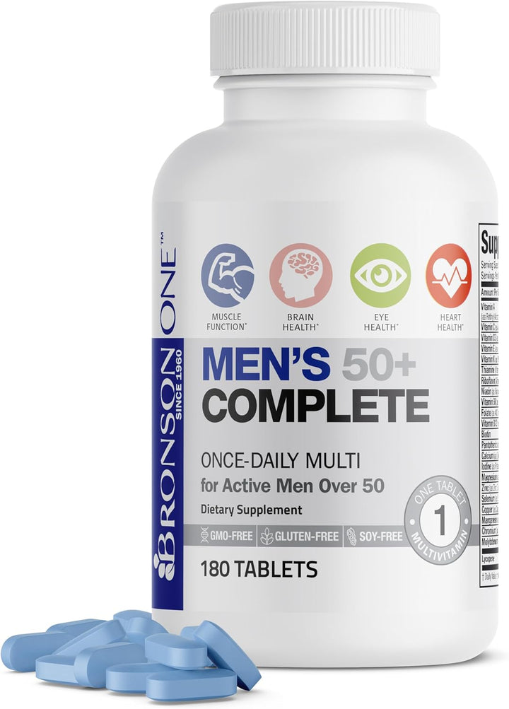 Bronson ONE Daily Multivitamínico Multimineral Completo para Hombre...