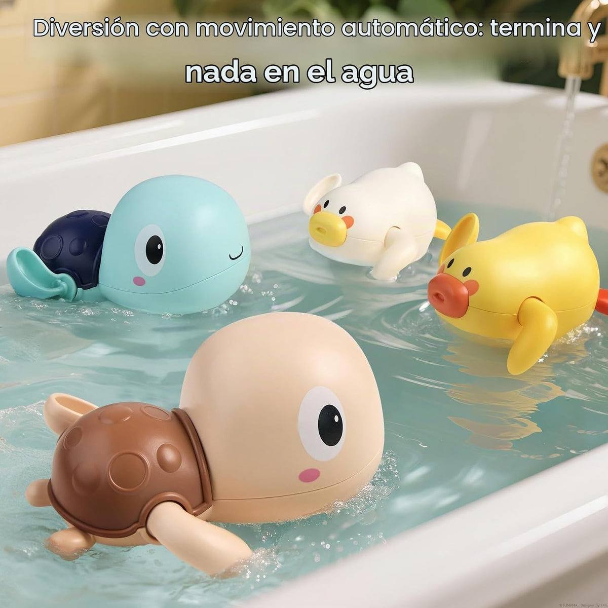 Juguetes de baño TUMAMA - Jardín y ducha de elefante