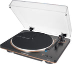 Audio-Technica AT-LP70X Tocadiscos Automático (Negro/Bronce)