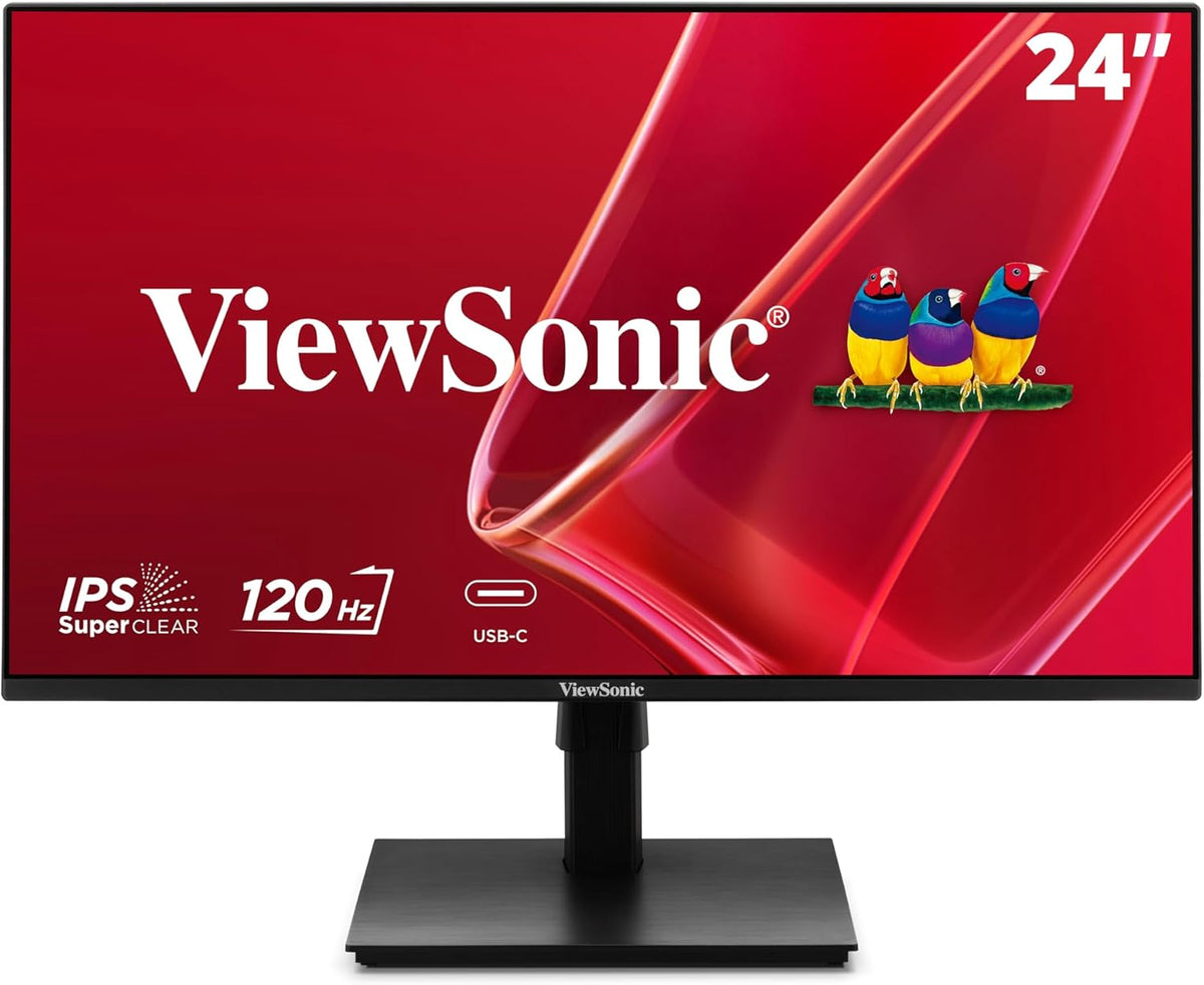 ViewSonic VA2448-MHU Monitor de 24 pulgadas 1080p, pantalla IPS con...