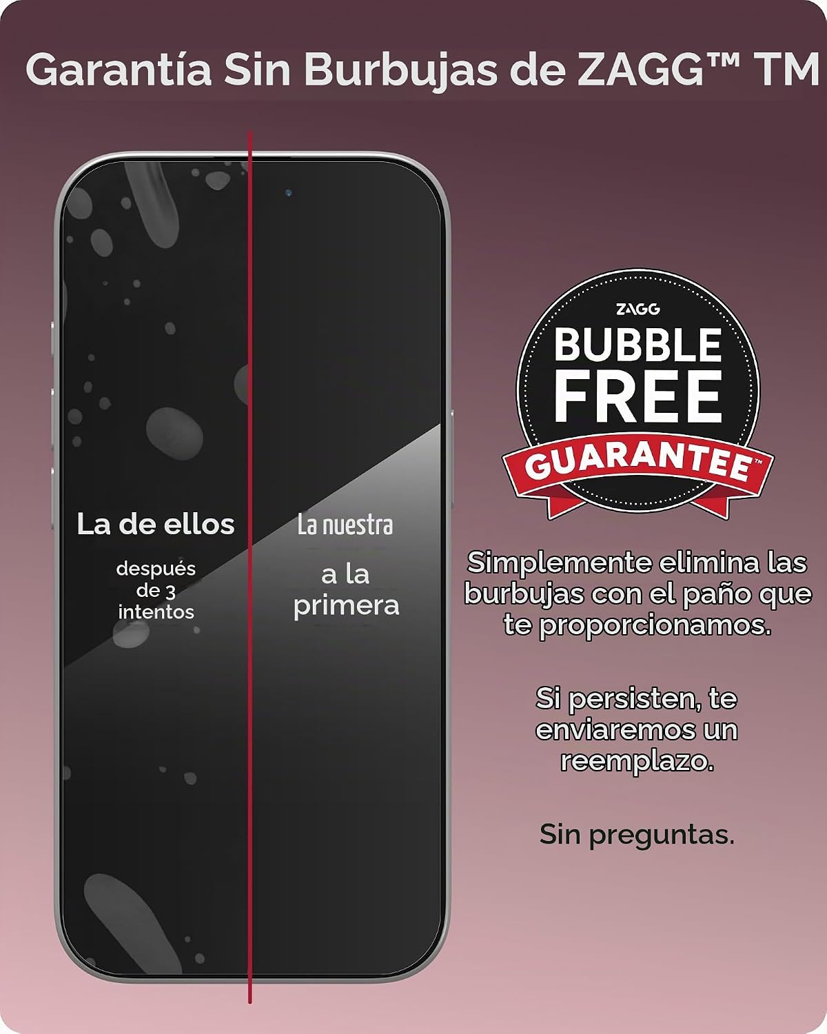 ZAGG Protector de pantalla de cristal Elite para iPhone 18 Pro Max