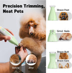 Kit de aseo para perros, cortaúñas para perros para aseo para