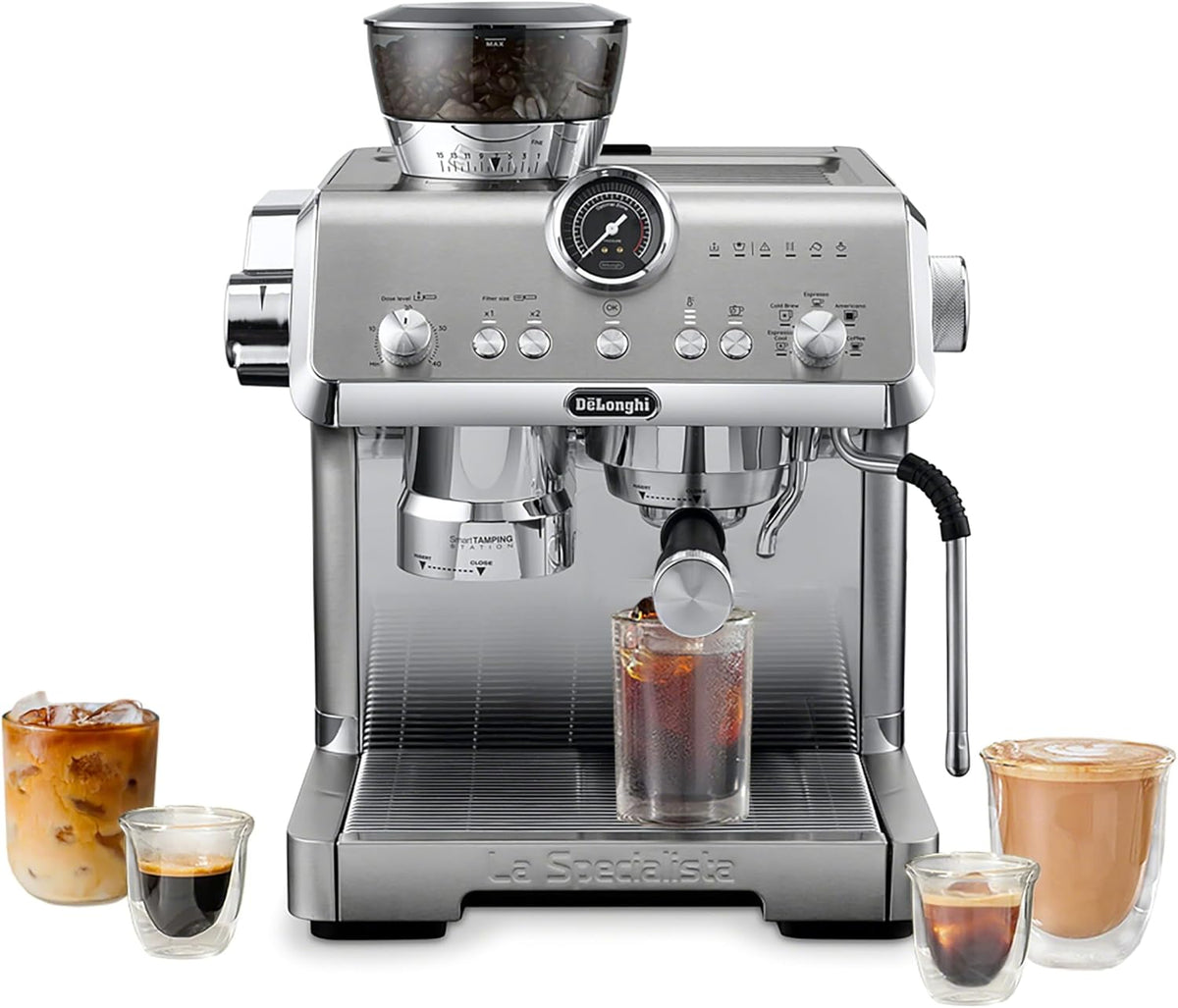 De'Longhi La Specialista Opera - Máquina de café expreso con molinillo de