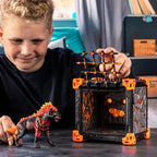 Schleich Eldrador - Juego de 27 piezas Battlecave Lava Hyena - Niños 7+ |