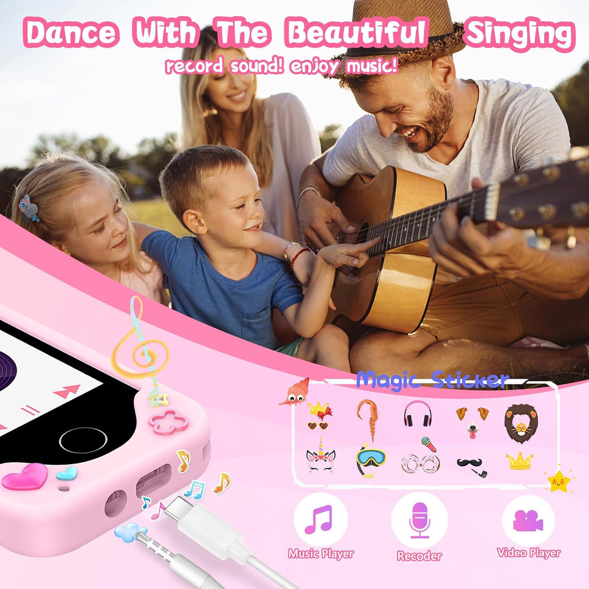 Kids Smart Phone Toy para Toddler Girls Boys Ages 3-10