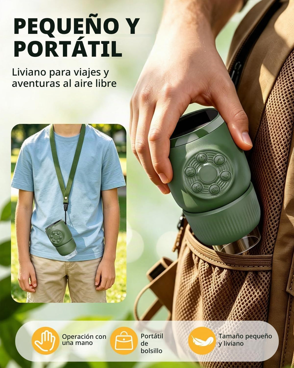 Mini microscopio digital para niños, juguete STEM portátil de mano 1000X