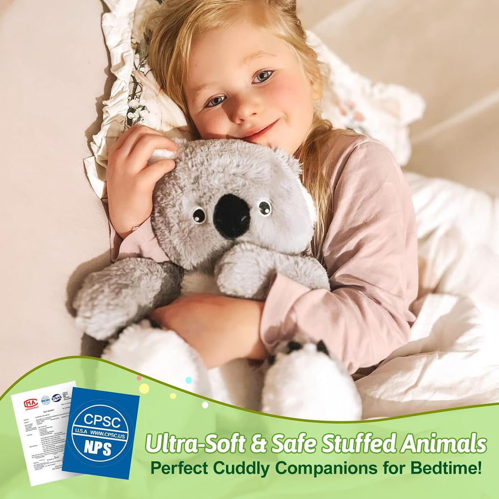 OUOZZZ Koala - Animal de peluche con bebés en el interior, juguete...