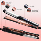 SOKANY Plancha de 1 Pulgada para Cabello Alisadora y Rizador