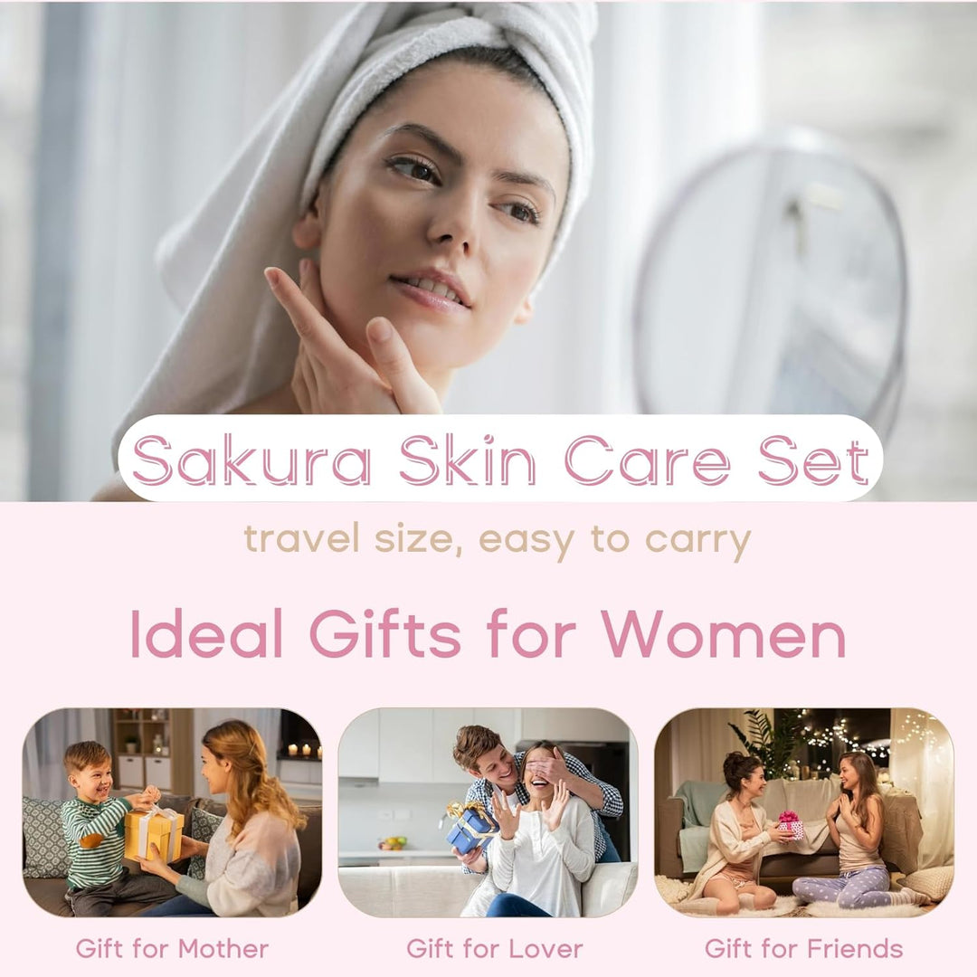 Set de cuidado de piel Sakura de Japón para adolescentes - Evolviqu...