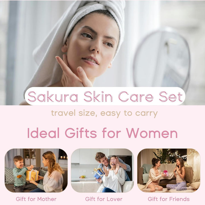 Set de cuidado de piel Sakura de Japón para adolescentes - Evolviqu...