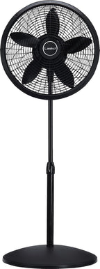 Ventilador de pedestal, ajustable, Negro, 18-pulgadas Lasko Product...