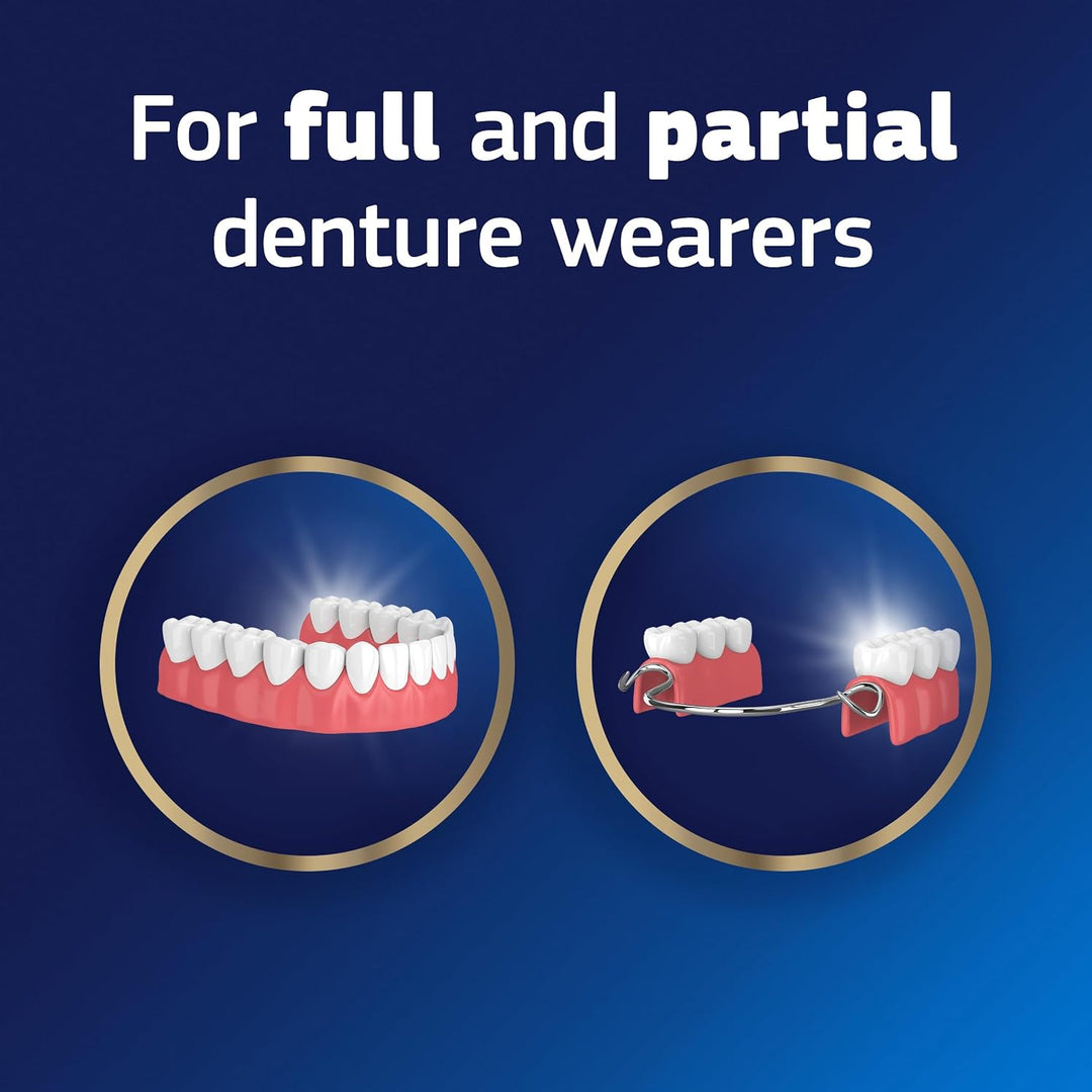Fixodent Ultra Max Hold Secure - Crema adhesiva para dentaduras pos...