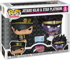 Funko POP! Animación: JoJo's - Jotaro & Star Platinum - Exclusivo de Amazon